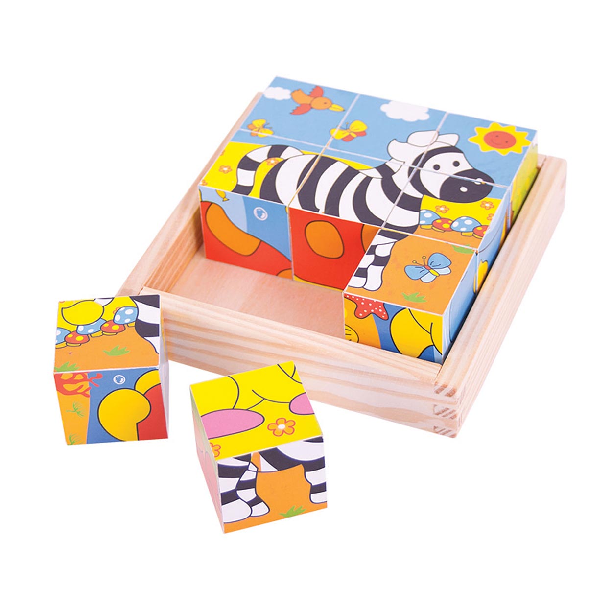 Bigjigs Safari Block puzzle