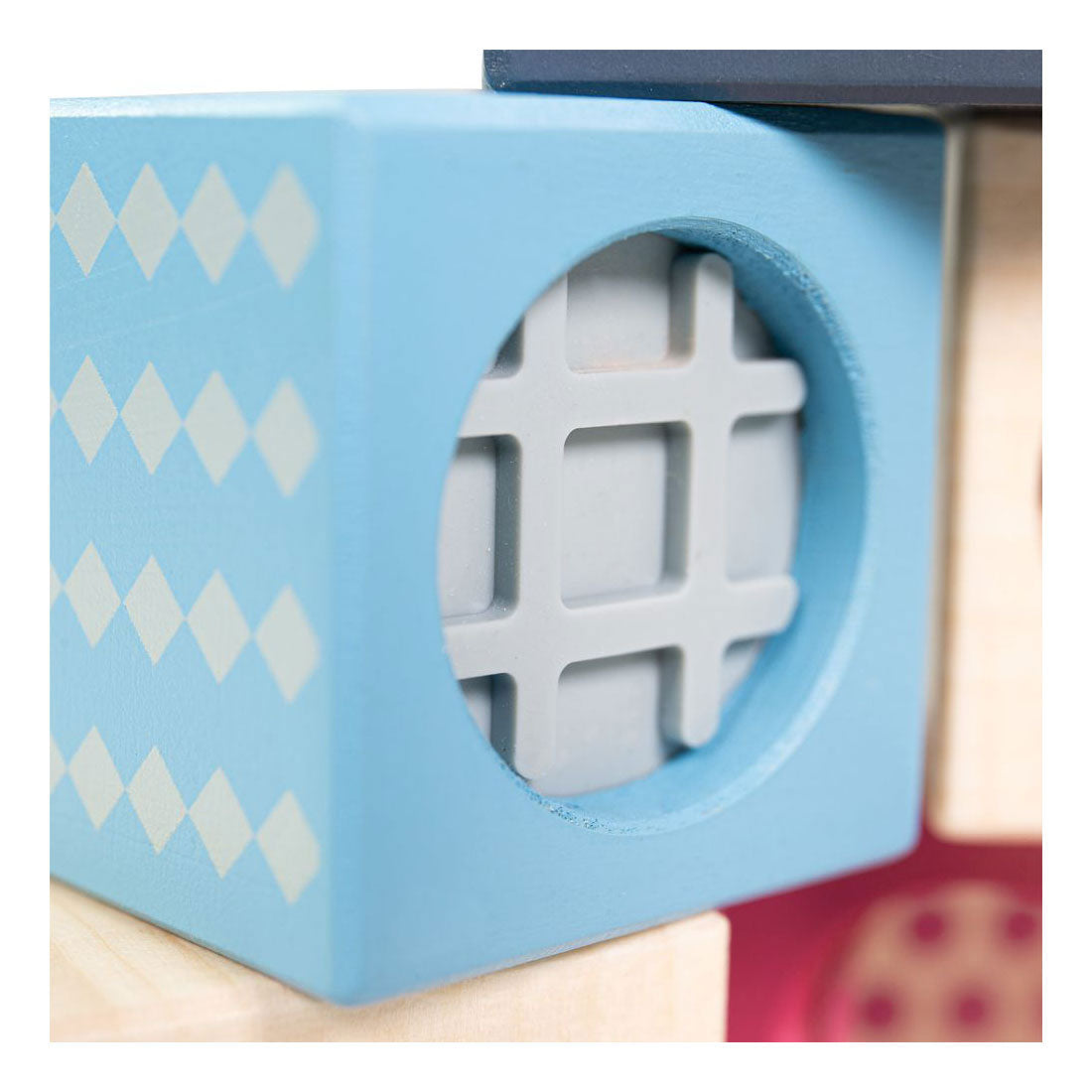 Bigjigs Senses de madera bloques de construcción