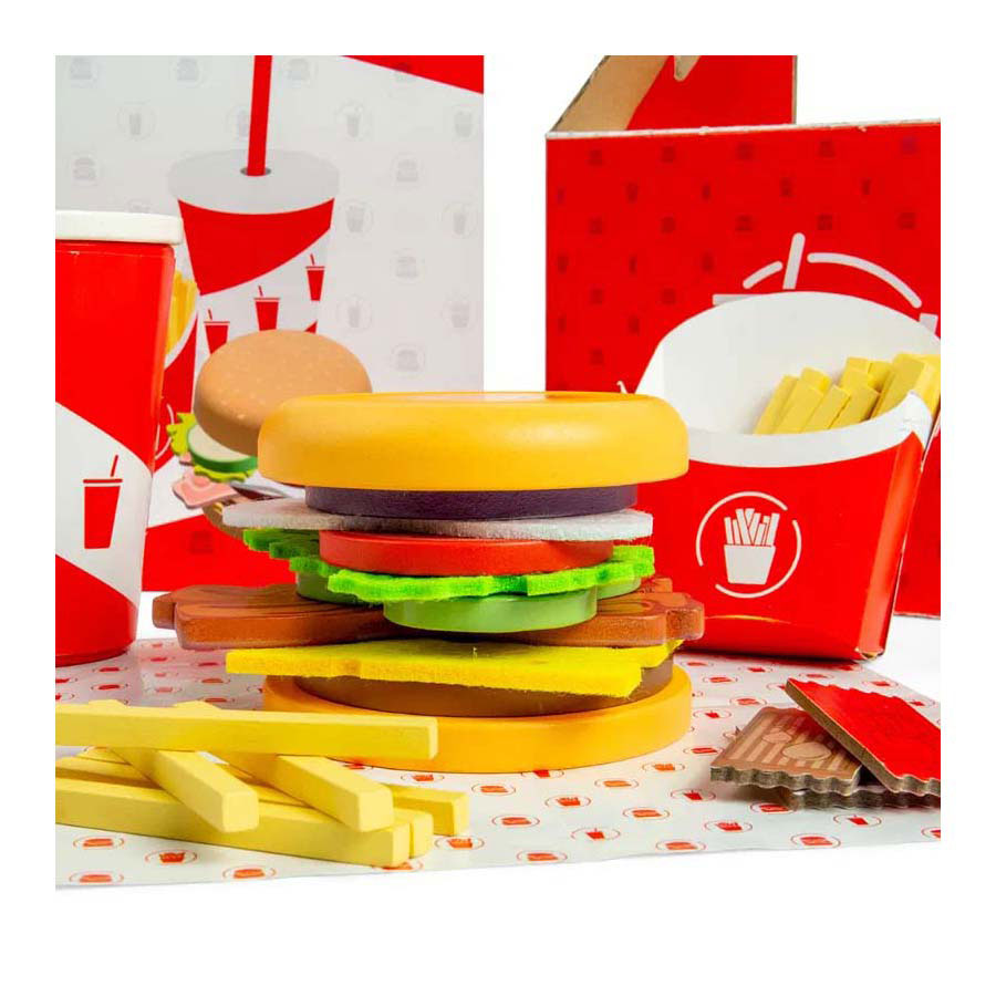 Bigjigs Wooden Civilian y Frieset, 48dlg.