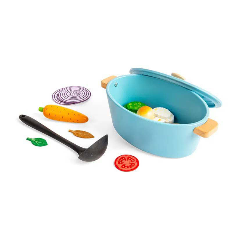 BigJigs Wooden Stew Play, 17dlg.