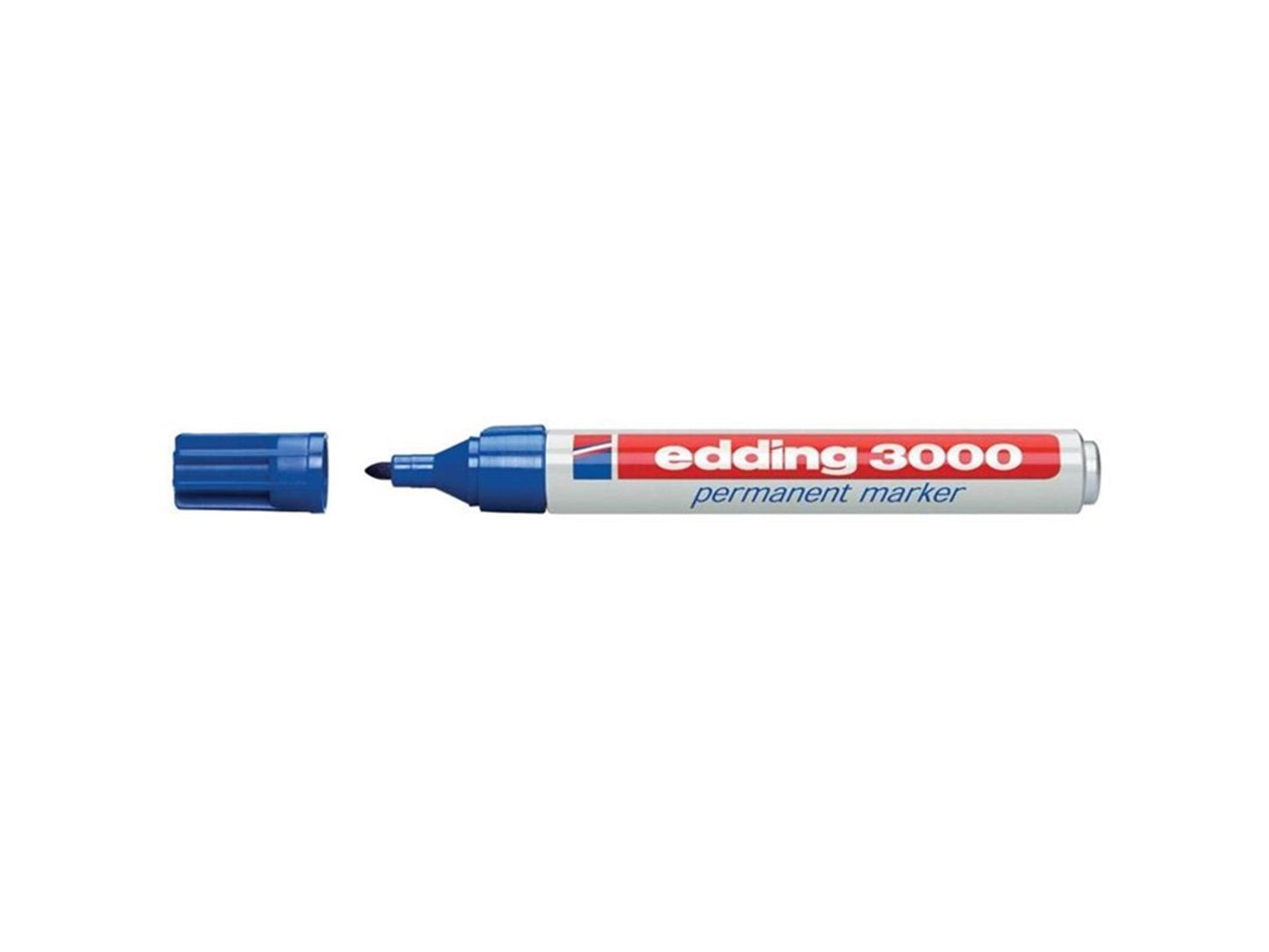 Edding pennarello indelebile 3000 blu 10 pz