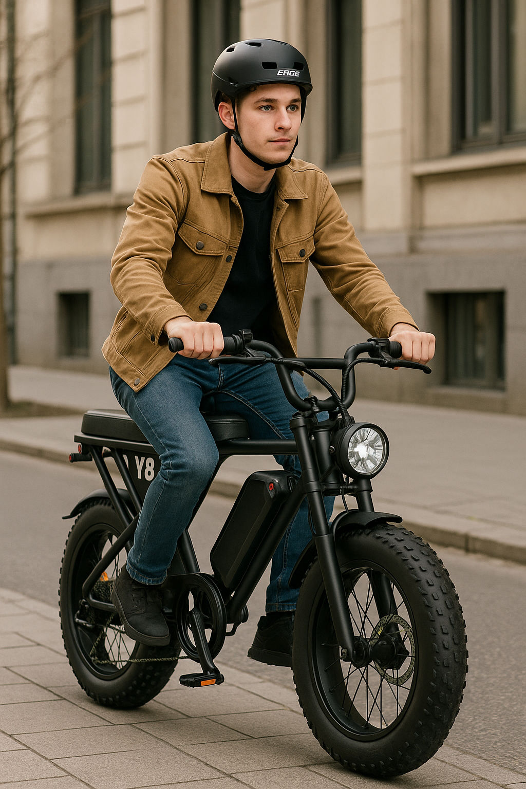 Tire de borde Jedi Fatbike 20 x 4.00 100-406 - Negro