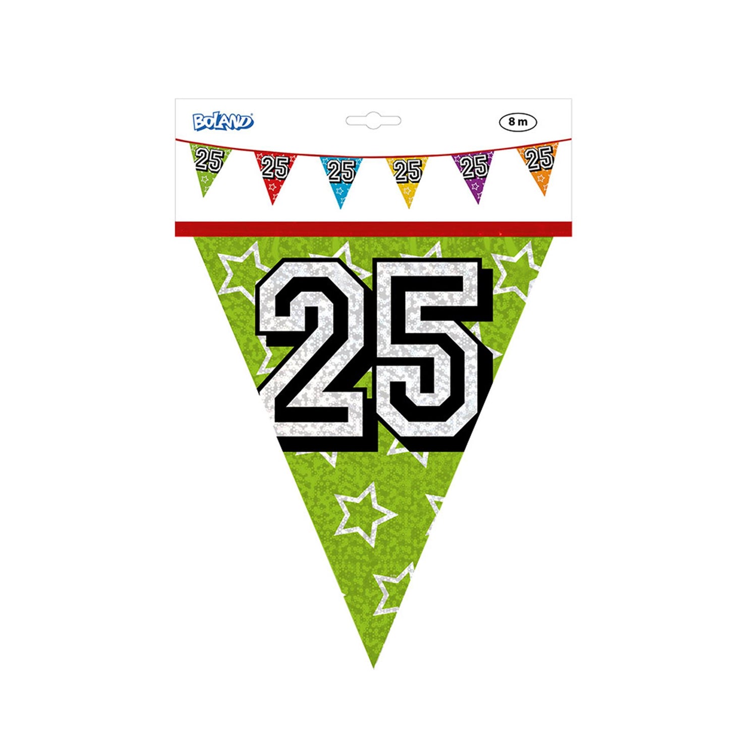 Linea bandiera olografica Boland 25 anni 8 metri
