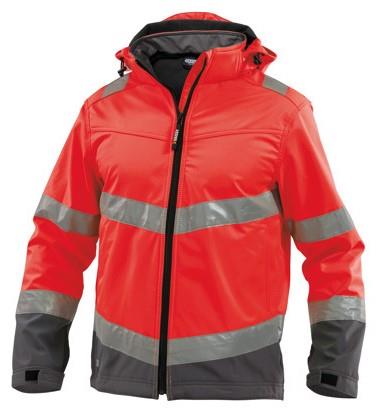 Giacca Dassy alta visibilità malaga rosso grigio s