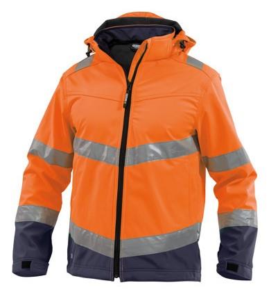 Chaqueta alta visibilidad Dassy málaga naranja azul m