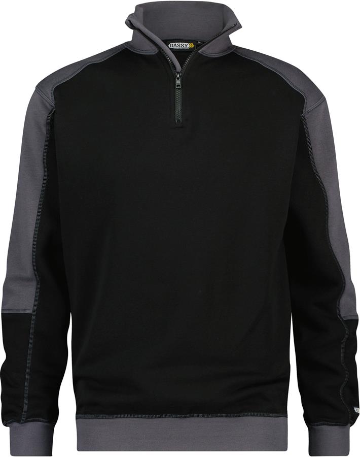 Jersey Dassy basiel negro gris s