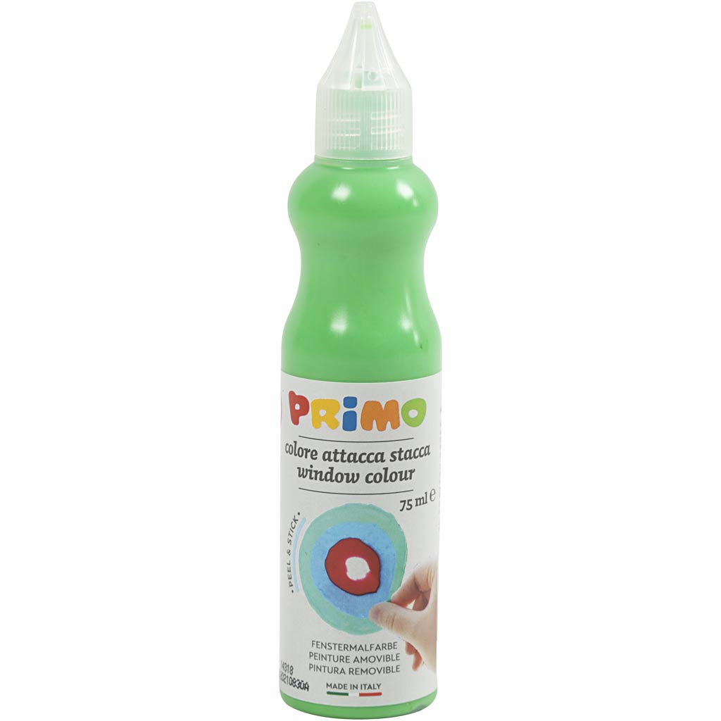 Primo pintura para ventanas, verde, 75 ml 1 botella