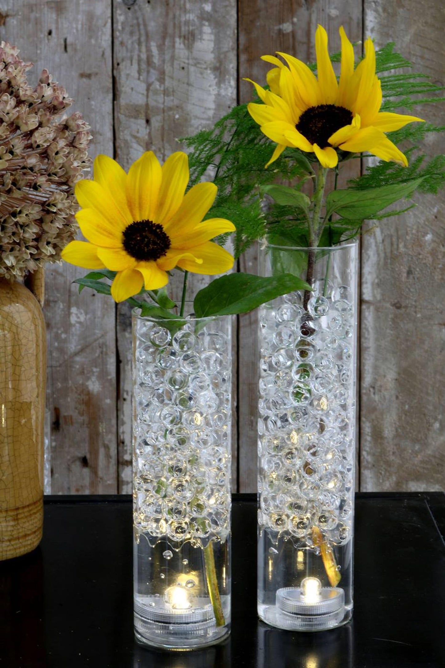 Ideas 4 estaciones luz LED impermeable juego de 2 piezas