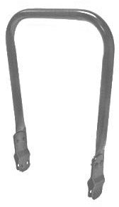 Schienale universale pieghevole nero