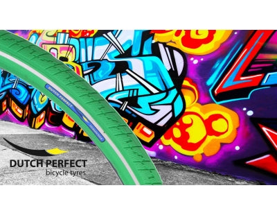 Dutch Perfect esterno pneumatico olandese perfetto 28 x 2,00 50-622 Nessun verde puncure con riflesso