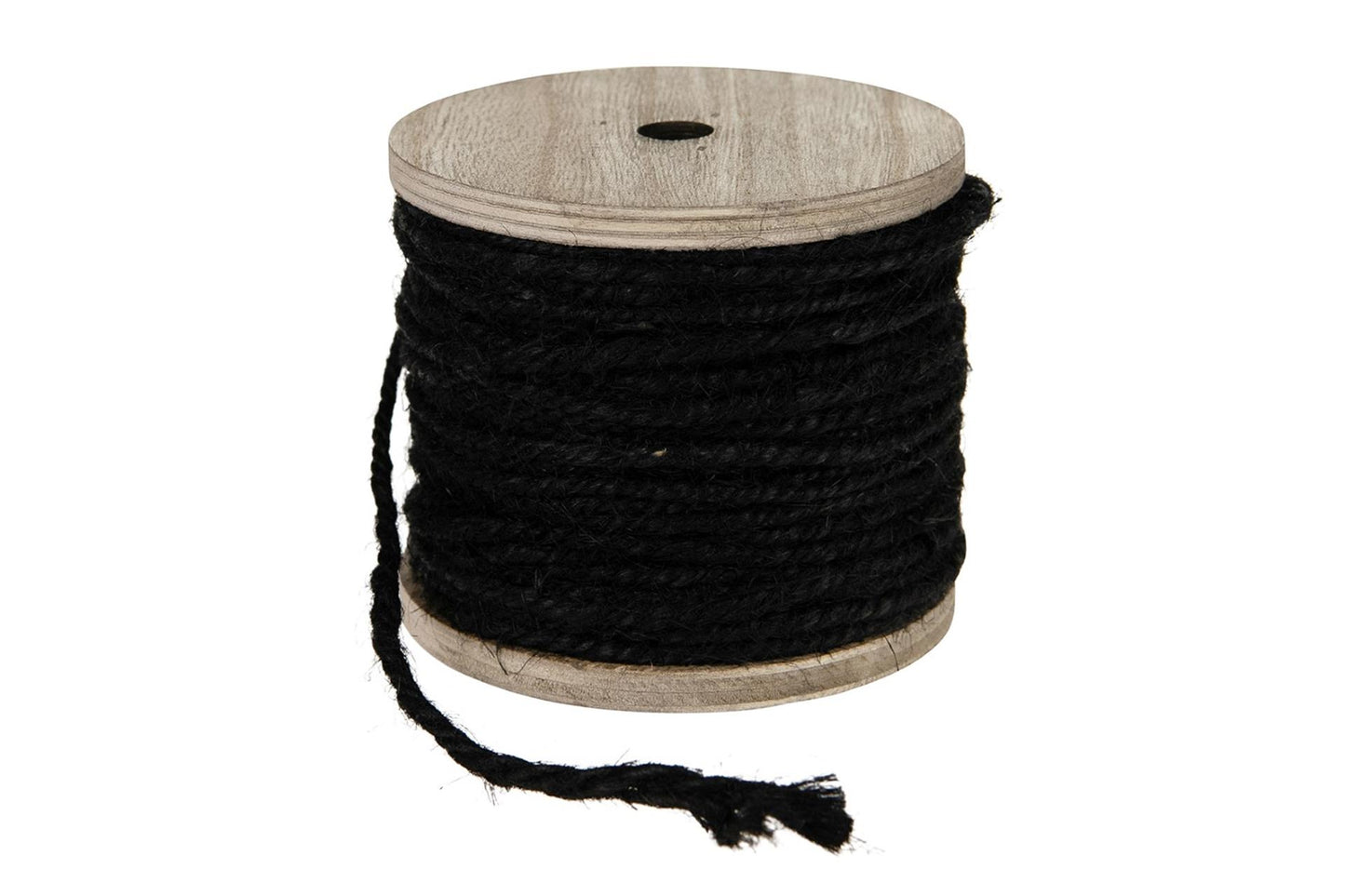 Corda di iuta Dijk Natural Collection da 130 gr nera su bobina