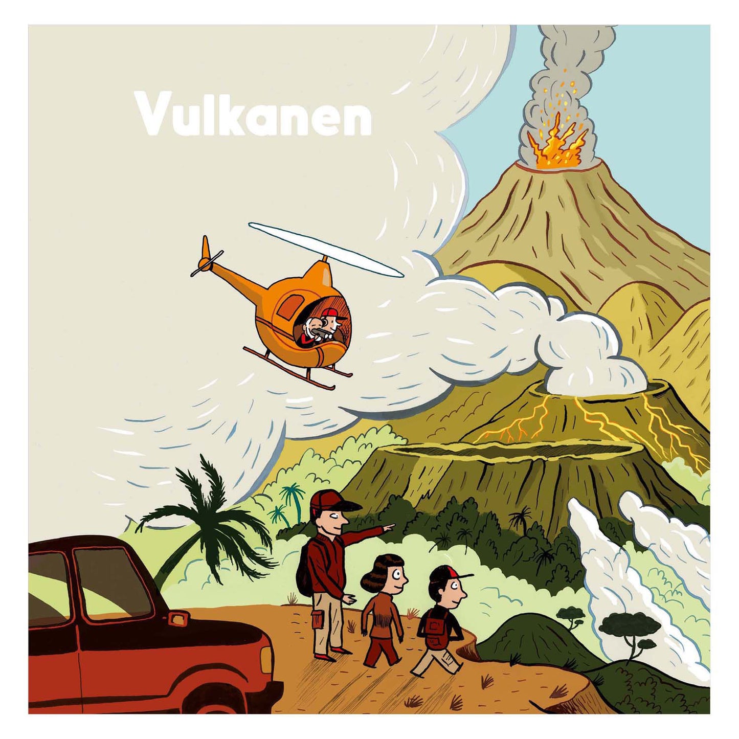 Casa central del libro volcanes libro infantil