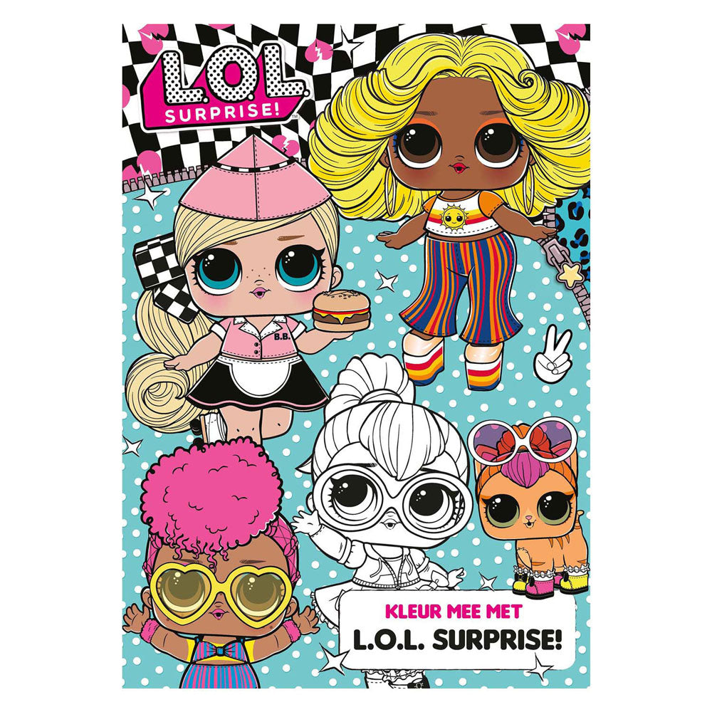 Color de globo grande junto con L.O.L. ¡sorpresa!