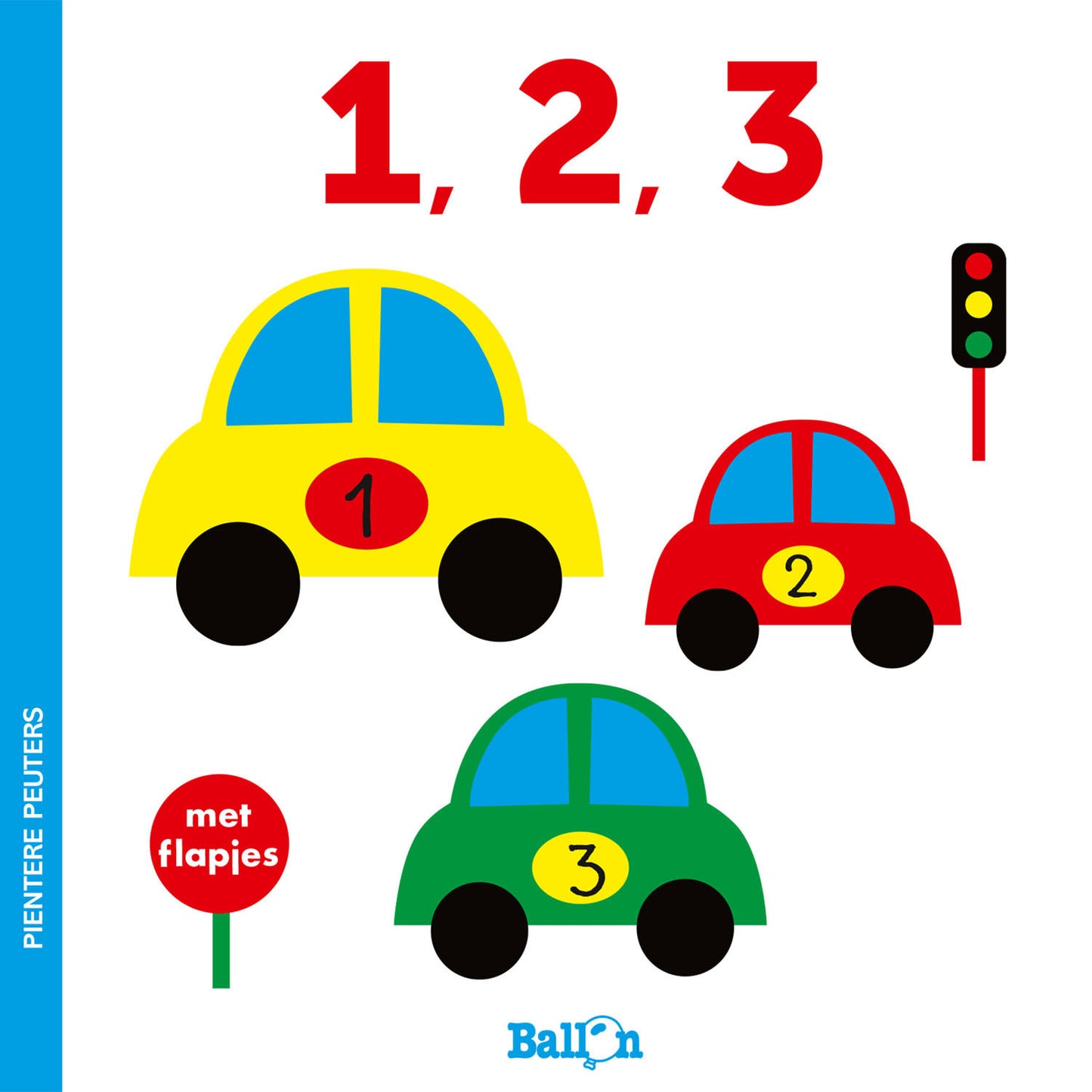 Libro cartonato per bambini brillanti dell'editore standard - 1, 2, 3