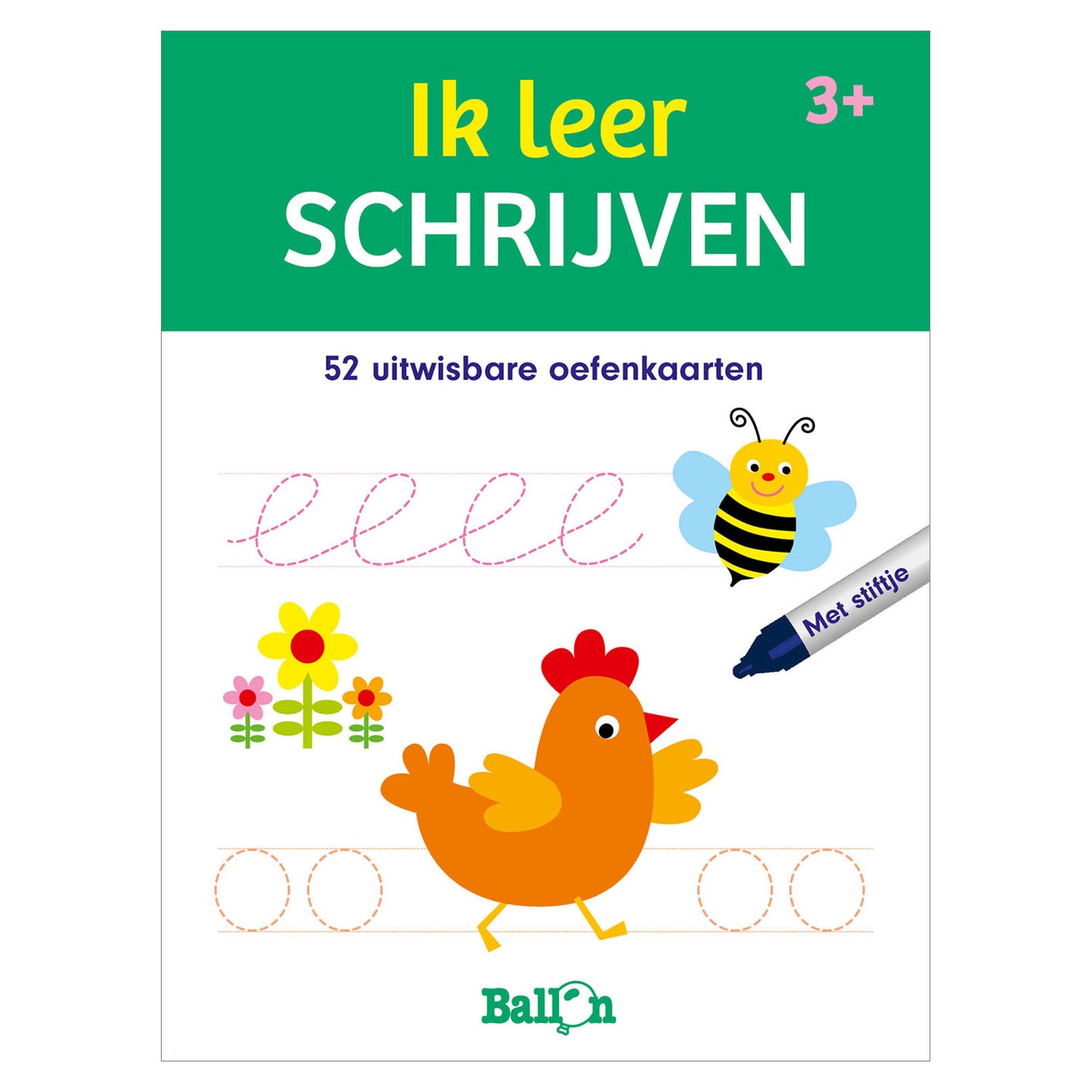 Carte da gioco e di apprendimento standard dell'editore: imparo a scrivere 3+