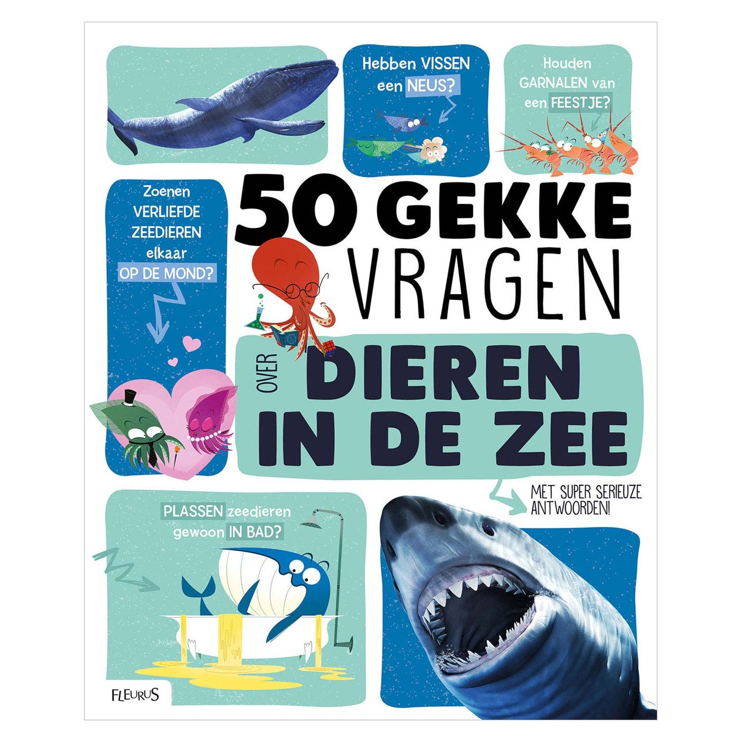 Editor estándar 50 preguntas locas - animales en el mar