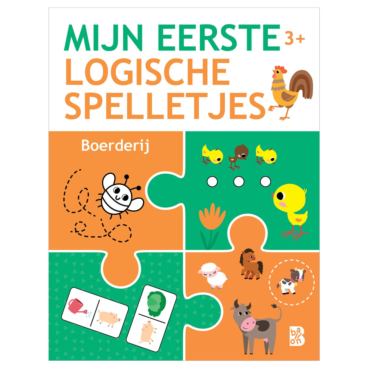 Editor estándar mis primeros juegos de lógica 3+ - granja