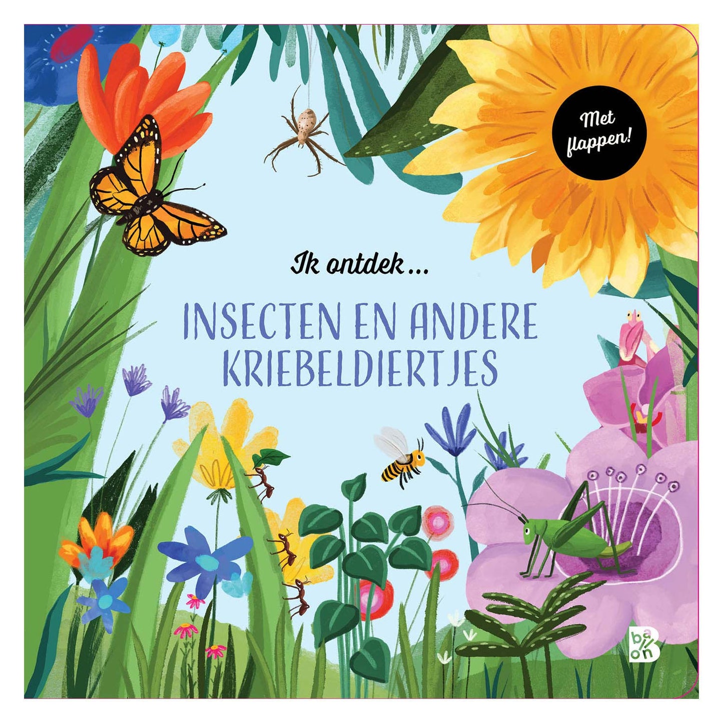Libro de solapas de editorial estándar: descubro insectos y otros animales que hacen cosquillas