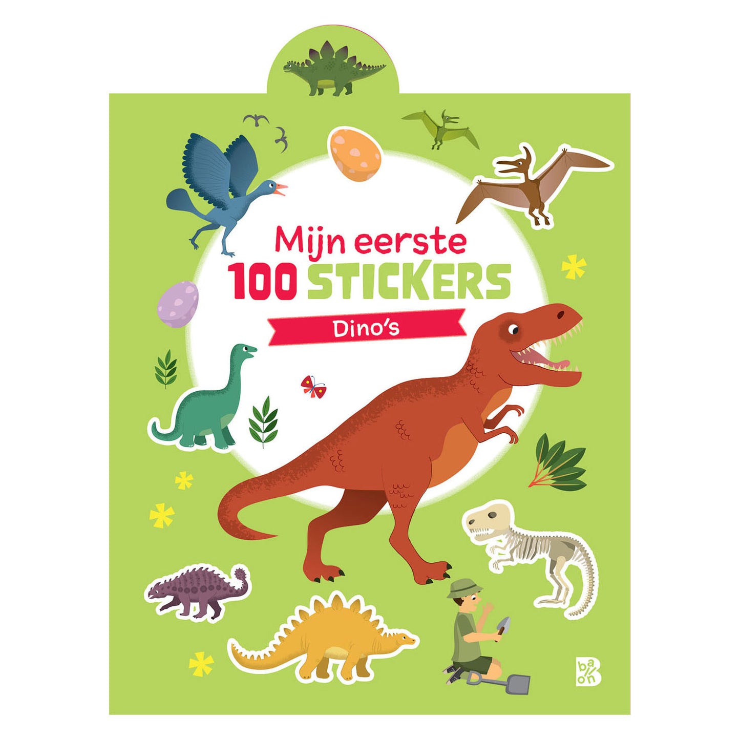 Editor estándar mis primeras 100 pegatinas - dinosaurios