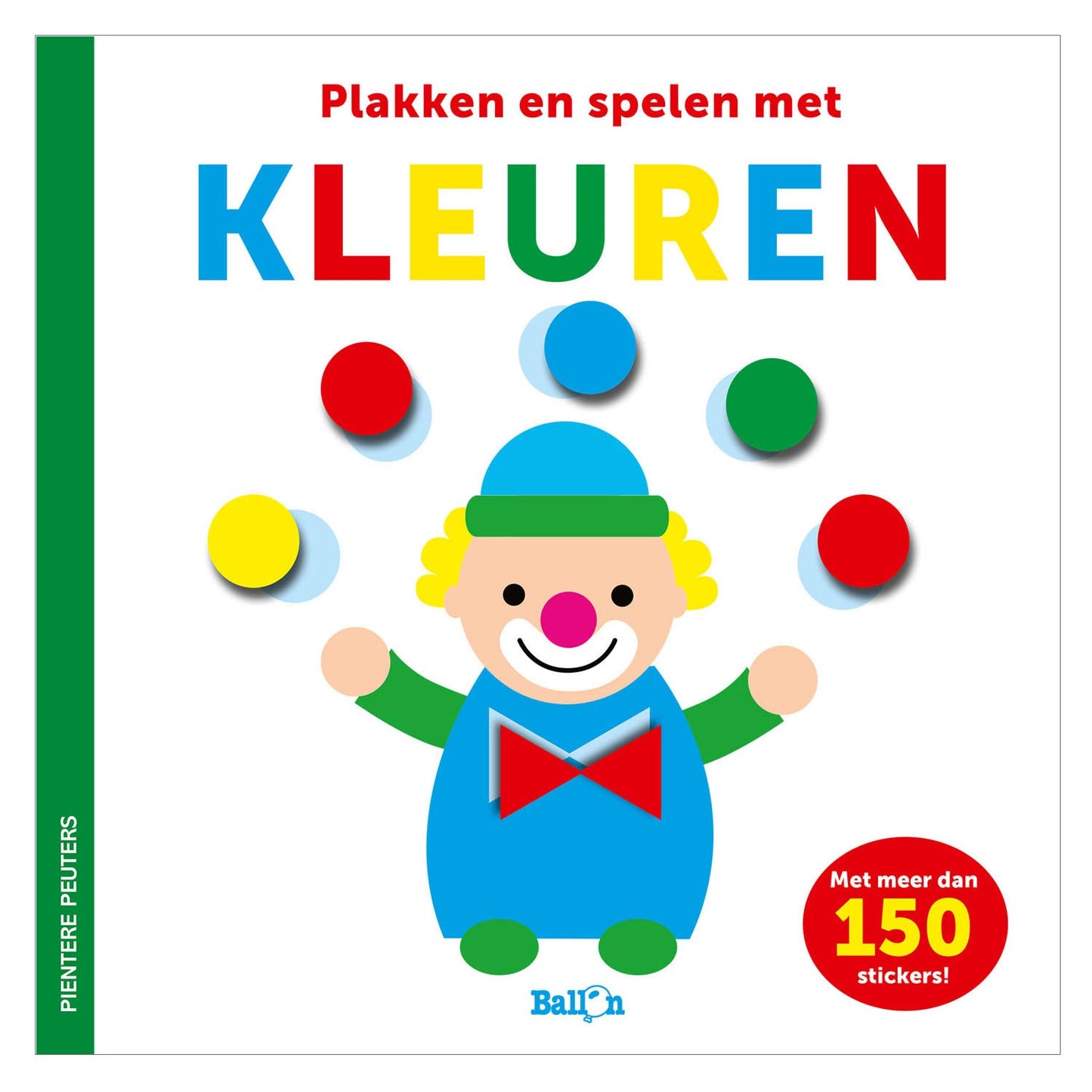 Libro di adesivi per bambini brillanti dell'editore standard - da colorare