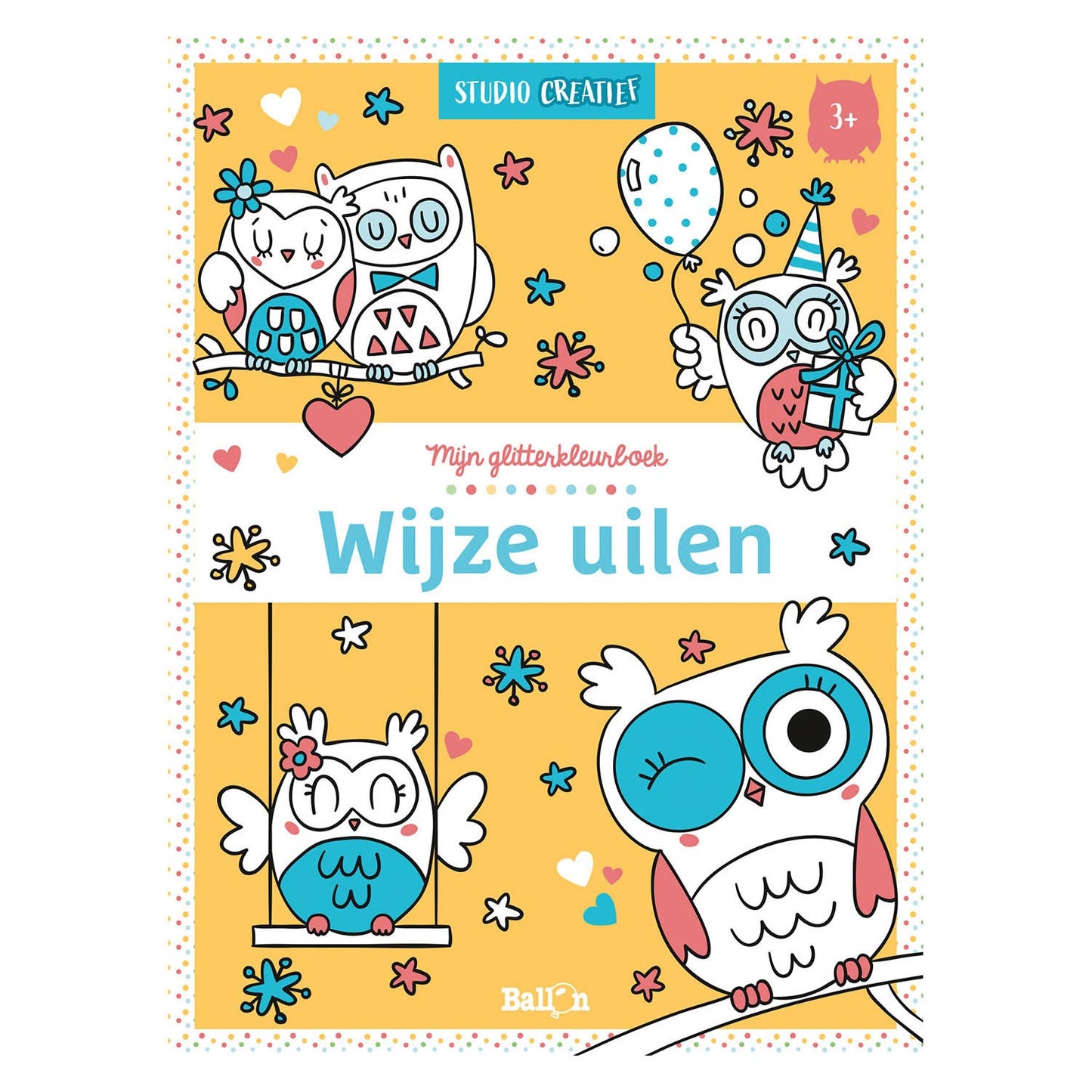 Mi libro de colores de brillo Wise Owl