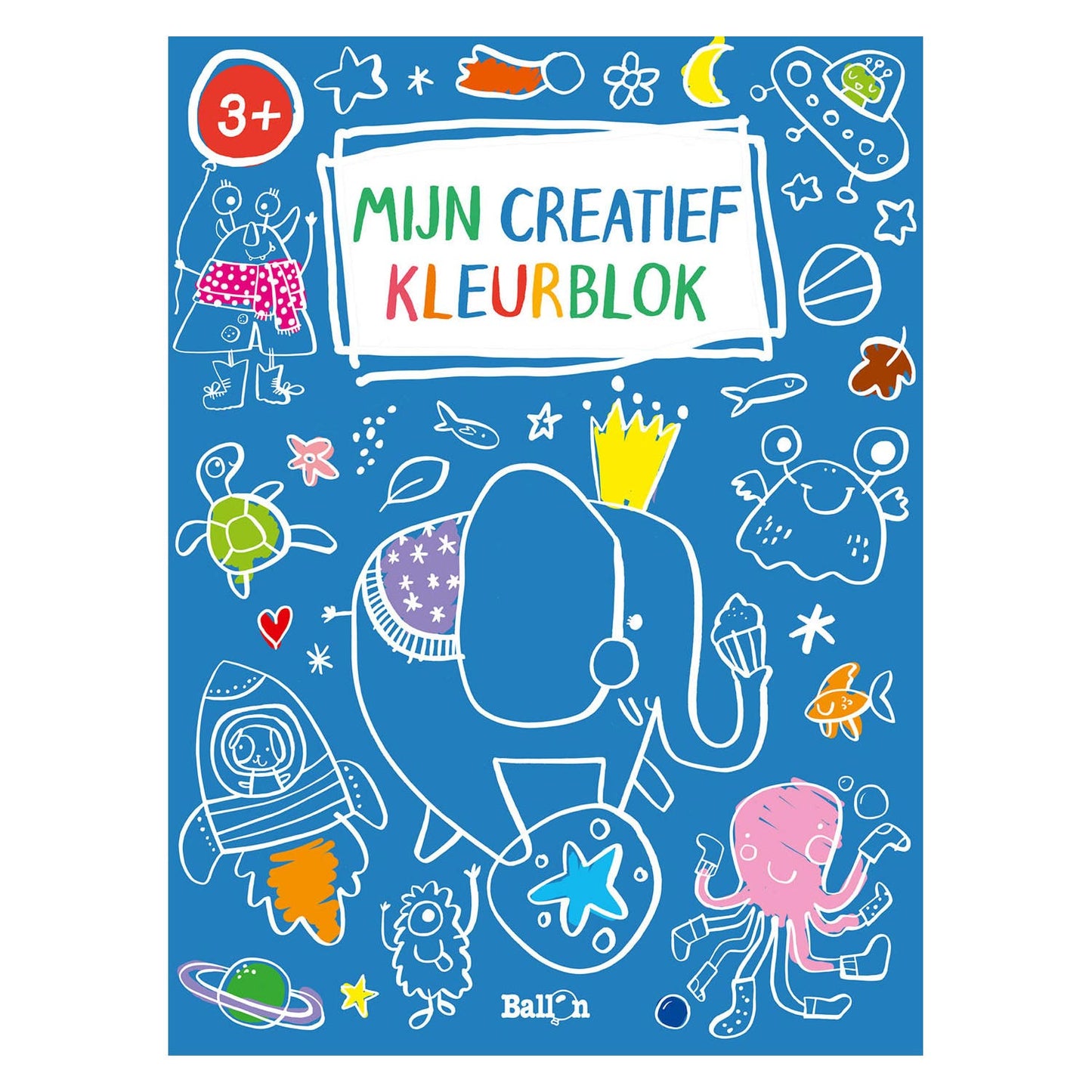 Il mio blocco di colore creativo - blu