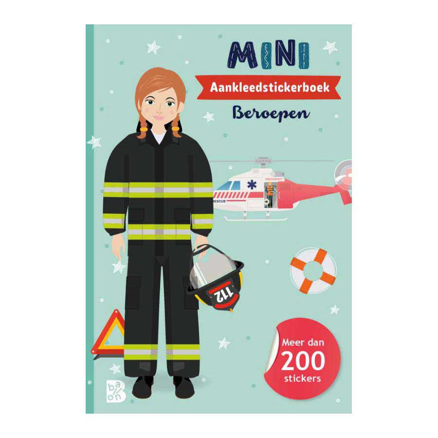 Mini libro de pegatinas de disfraces de Standard Publisher - Profesiones