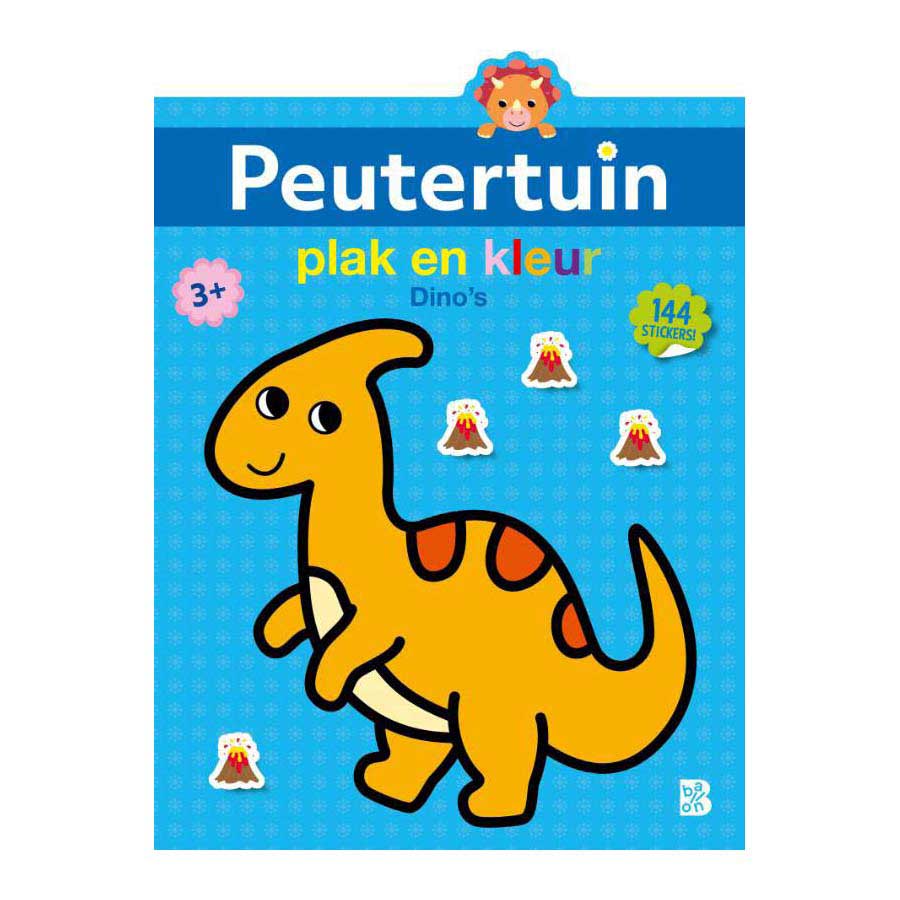 Editore standard incolla e colora i dinosauri da giardino per bambini 2+