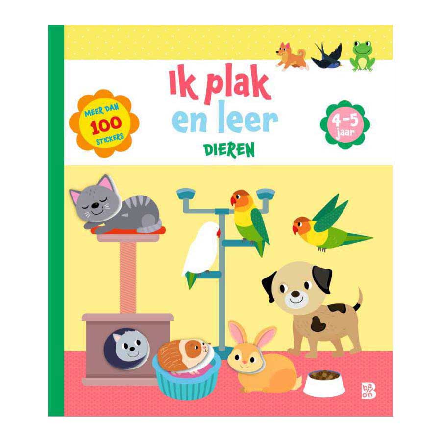 Editorial estándar Me quedo y aprendo - animales 4-5 años
