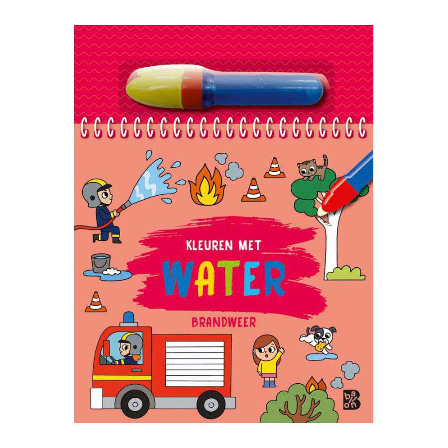 Colori standard dell'editore con acqua - vigili del fuoco