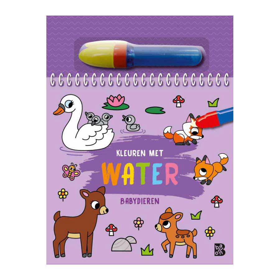 Editore standard che colora con acqua - cuccioli di animali