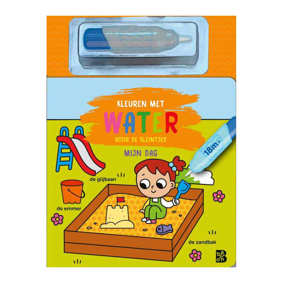 Editore standard che colora con acqua per i più piccoli la mia giornata 18 mesi+