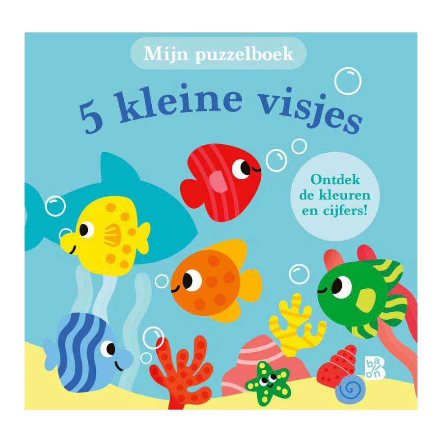 Editor estándar mi libro de rompecabezas - 5 pececitos 18m+