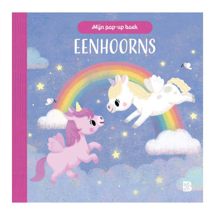 Unicornios de libro emergente de editor estándar 2+
