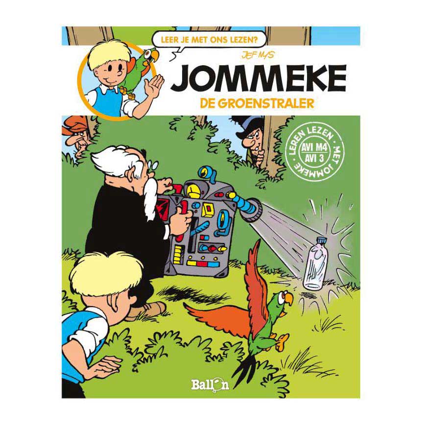 Editore standard Jommeke - de groenstraler - avi m4