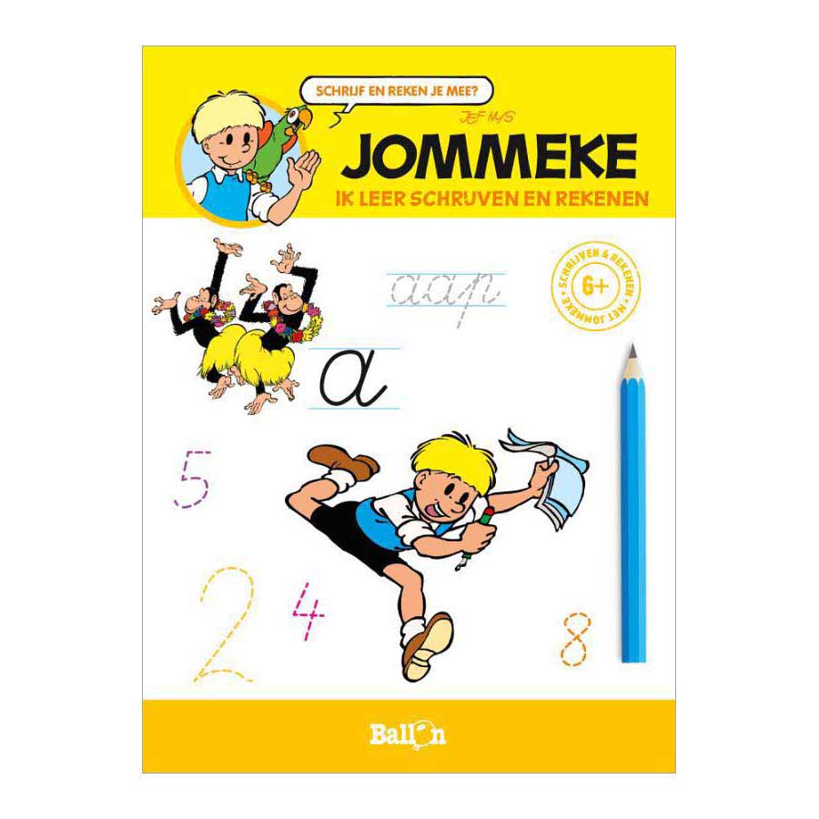 Editore standard Jommeke - Insegno scrittura e aritmetica 6+