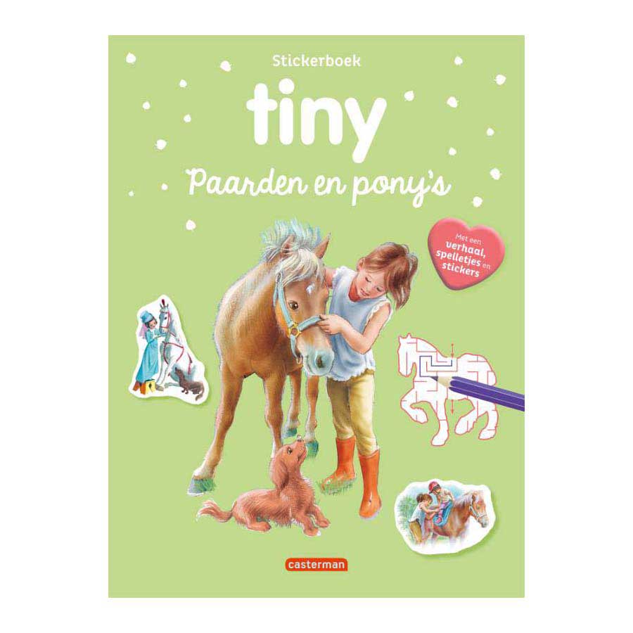 Piccolo libro di adesivi standard dell'editore: cavalli e pony