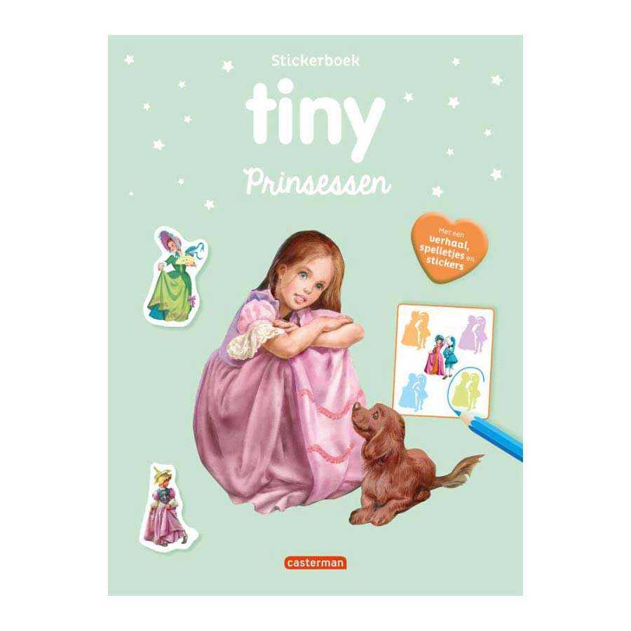 Libro de pegatinas diminuto de editorial estándar - princesas