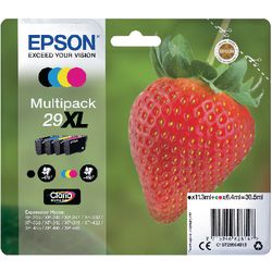 Inktcartridge epson c13t29964012 zwart, cyaan, magenta, geel