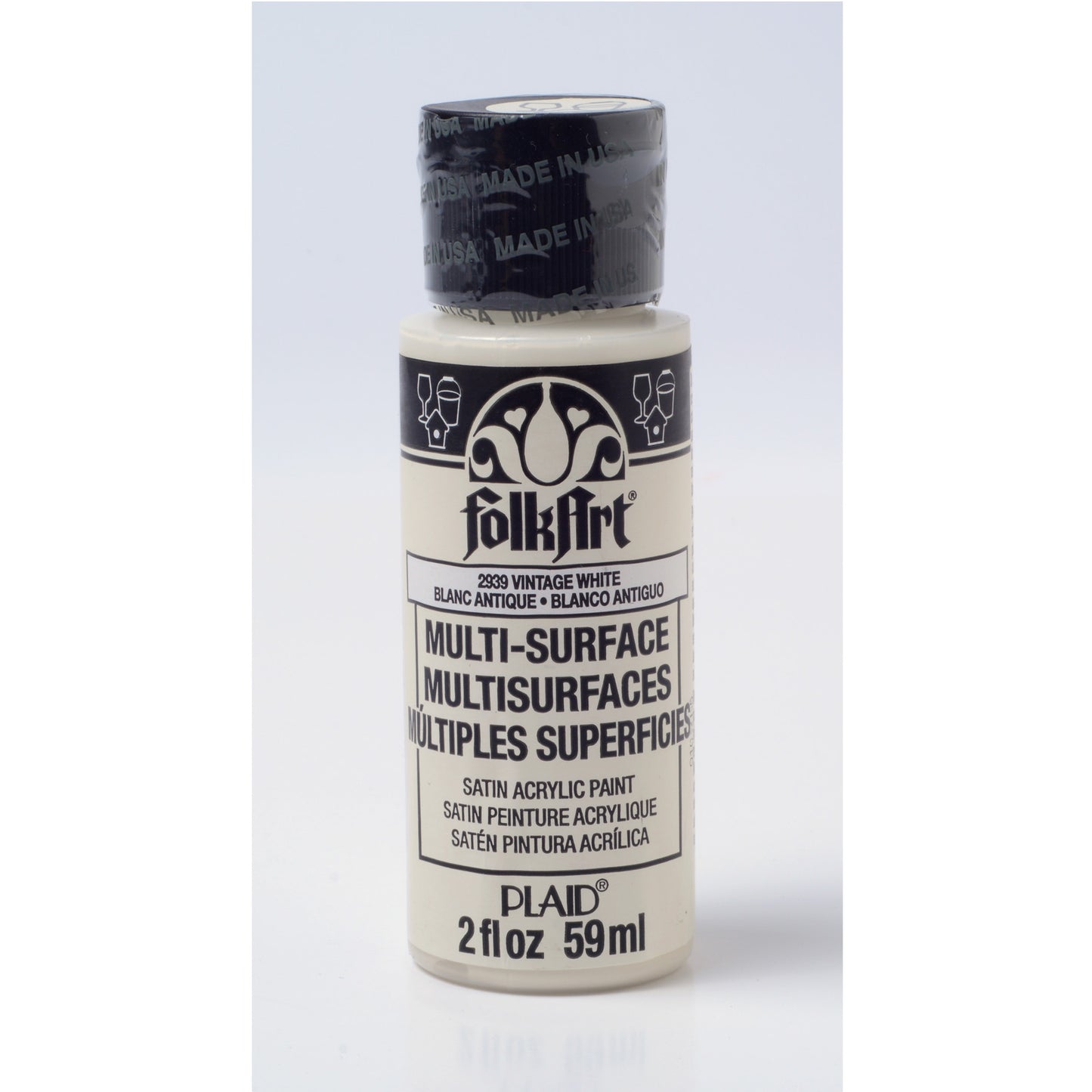 Folkart • multisuperficie vintage bianco 59ml