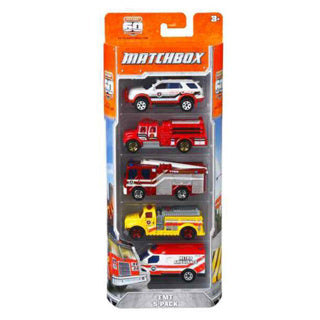 Matchbox set con 5 auto