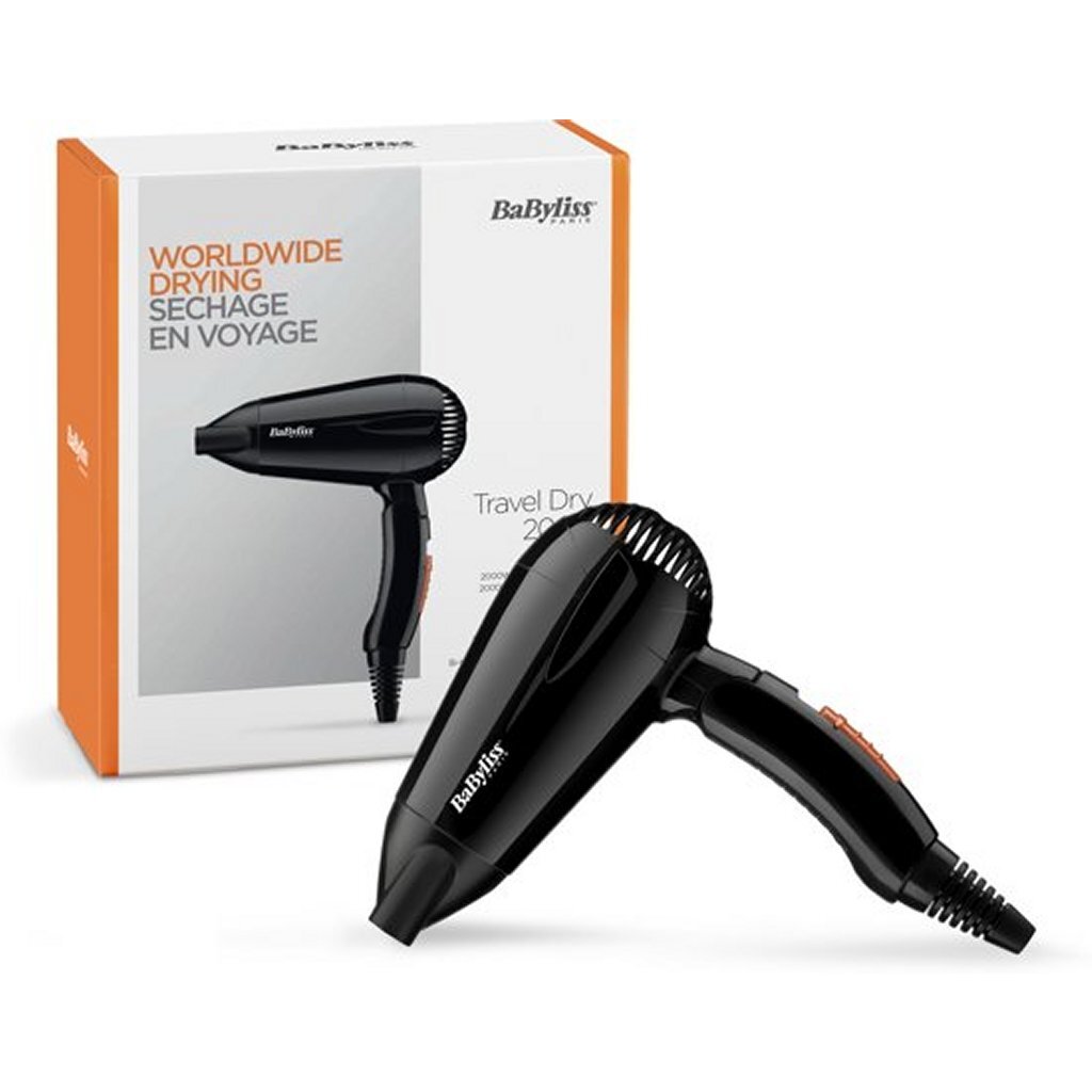 Babyliss Babyliss 5344e Viaggia Dry Föhn 2000W Nero