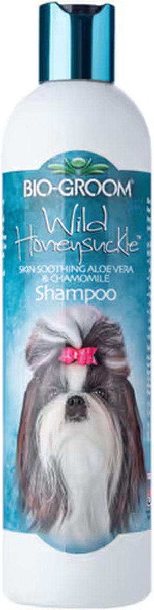 Bio-groom - caprifoglio selvatico - shampoo per cani ammorbidente e idratante per la pelle - 355 ml
