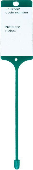 Pacchetto Eichner Key Fob Green 100 pezzi