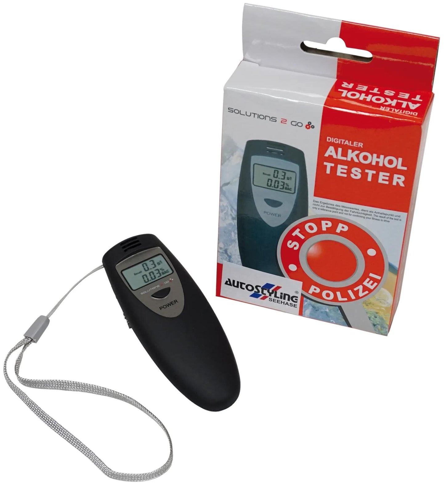 Autostyling SeeHase Digital Breathalyzer