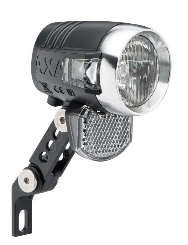 Axa koplamp blueline50-t steady - zwart