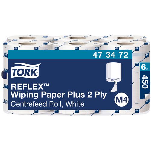 Toallas tork 473472 blanco 6 piezas