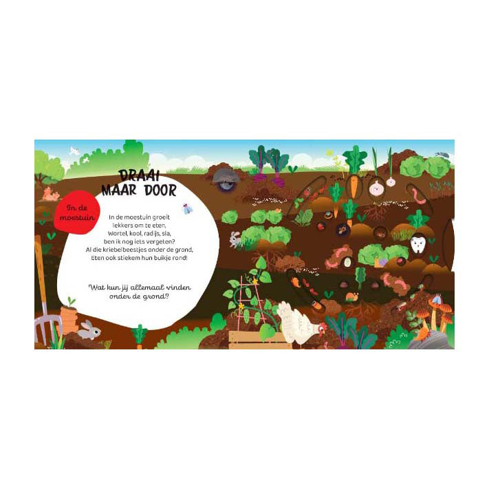 Libro sigue girando granja | 2 piezas