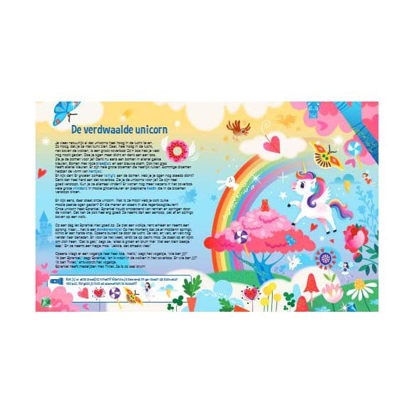 Los editores de Lantern buscan un libro de búsqueda de unicornios con una linterna de cartón