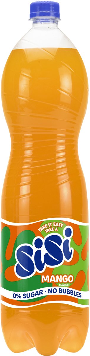 Sisi - mango - zero zuccheri - 6 x 1,5 litri - confezione risparmio